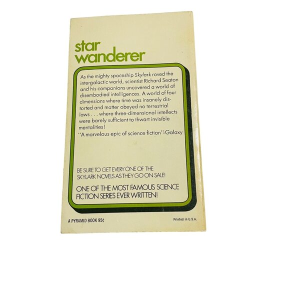 E.E. Doc Smith Skylark Of Valeron Paperback Sci-Fi Book By Pyramid Book 1963 - Picture 2 of 6